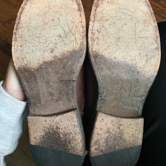 Frye Phillip Riding Dark Brown Leather Boots - Picture 8 of 8